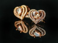 Fancy Ring - Elegantly Crafted Silver, Size Adjustable, Sparkling Gemstone Inlay | Perfect For Anniversary, Engagement, Wedding, Or Gift Celebrations