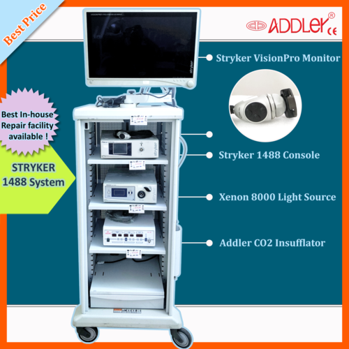 Stryker 1488 Cmos Camera System Full Tower With 26" Vision Pro Led Hd Monitor Application: Medical Healthcare