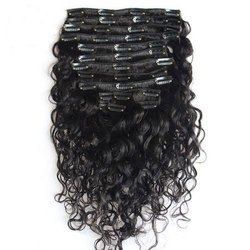 Professional Stylized Clip In Human Hair Weft  Extensions !!!!!