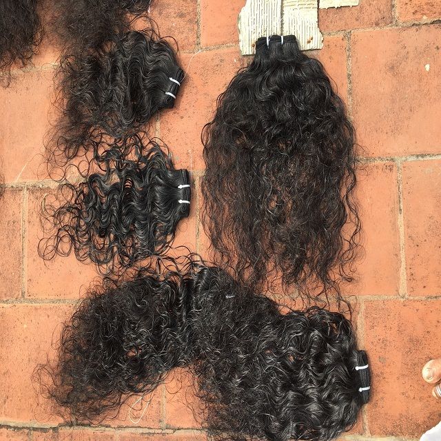 Latest Curly Indian Human Hair Extensions