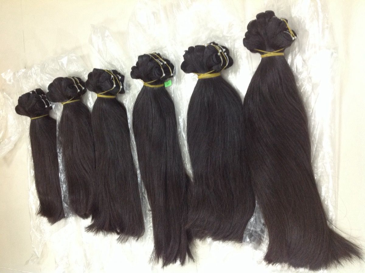 WHOLESALE PRICE  REAL BLACK HAIR EXTENSIONS