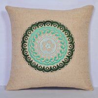 Linen Jute Embroidered