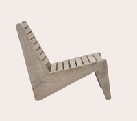 Pierre Jeanneret Outdoor Slatted Kangaroo Chair