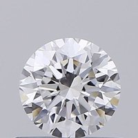 Round Brilliant Cut 0.50ct Lab Grown Diamond CVD D VVS2 IGI Crtified Stone
