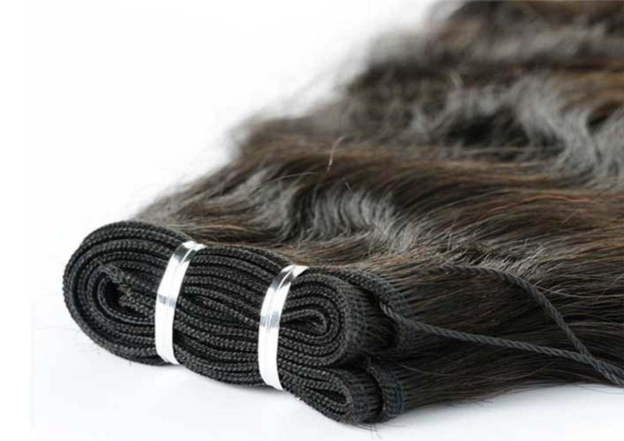 Wonderful Color Machine Weft Human Hair Extensions