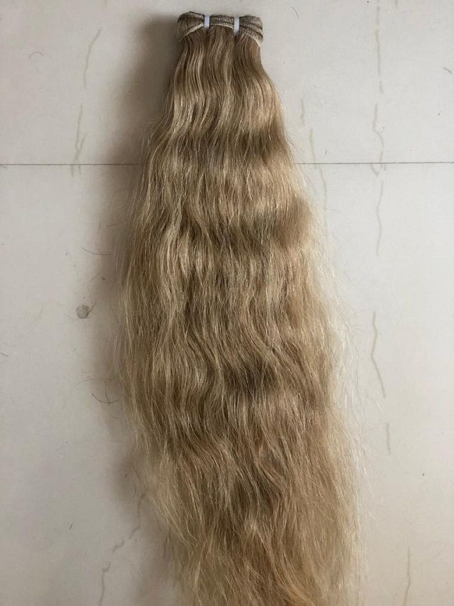 Wonderful Color Machine Weft Human Hair Extensions