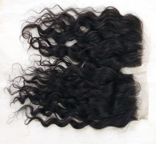 Unique Indian Curly Lace Closure Human Hair Extensions