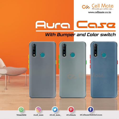 Aura Smoke Mobile Fancy Back Cases Display Color: Color