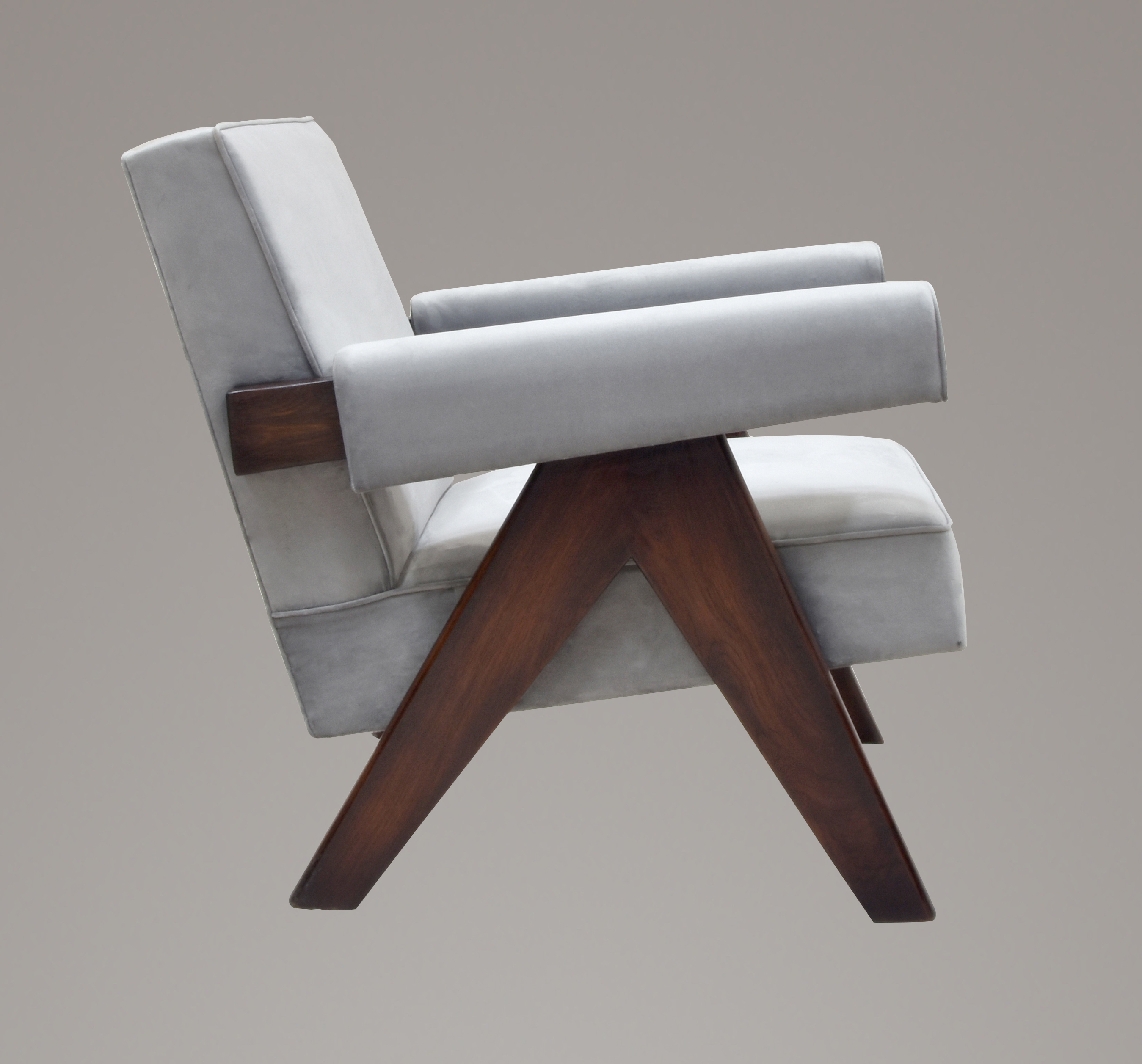 Pierre Jeanneret Upholstered Lounge Chair