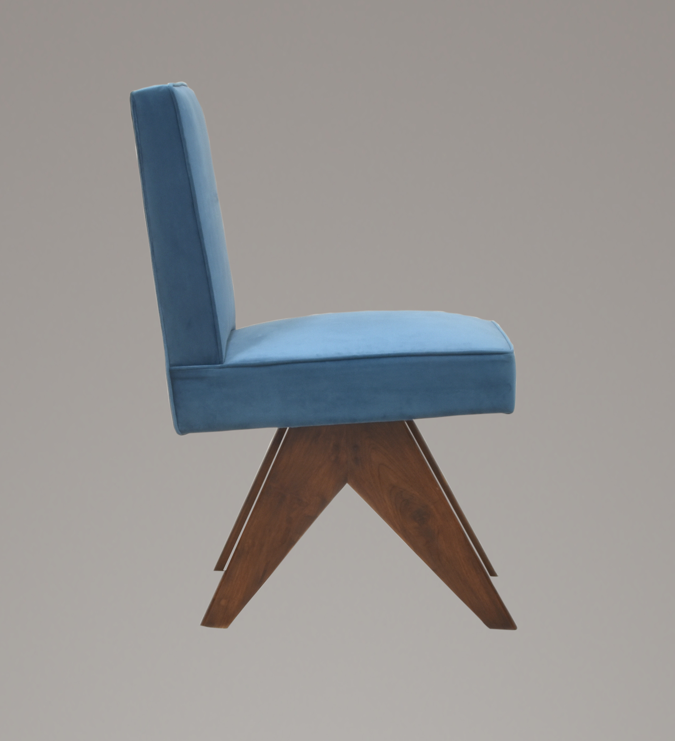 Pierre Jeanneret Upholstered Dining Chair