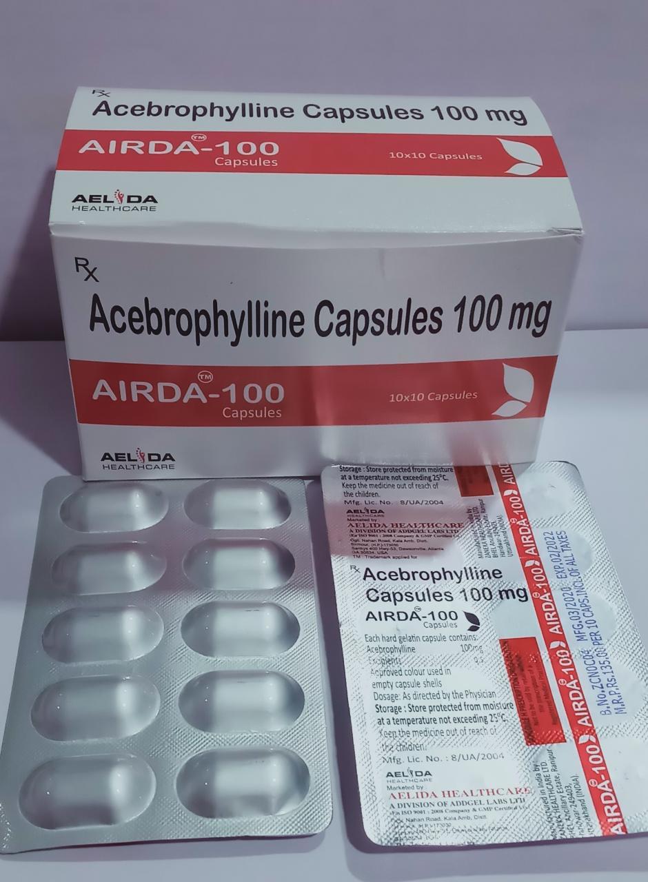 Acebrophylline 100 Mg Caps