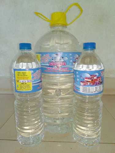 5 Ltr Distilled Water Packaging: Mason Jar