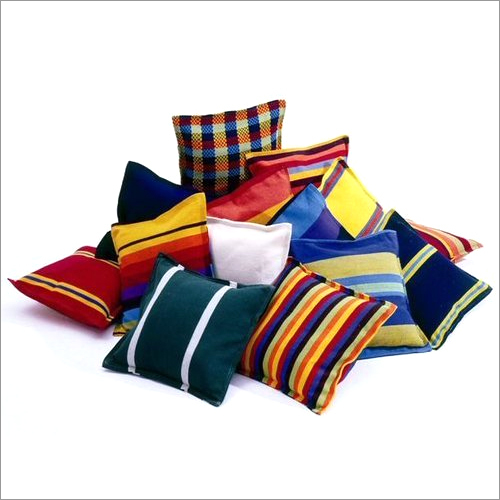 Cushion Cover - Cotton Blend, Various Sizes Available | Multicolor, Soft Fabric for Household and Hotel Use