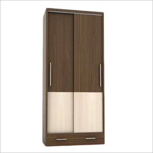 Brown Wooden Office Wardrobe