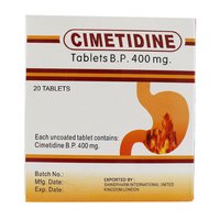 Cimetidine Tablets - 200mg, 400mg Dosage | Treats Heartburn, Gerd, Zollinger-ellison Syndrome
