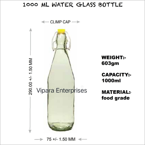 1000 ML Water Glass Bottle