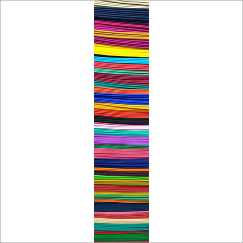 Dyed Poplin Multi Colour Fabric