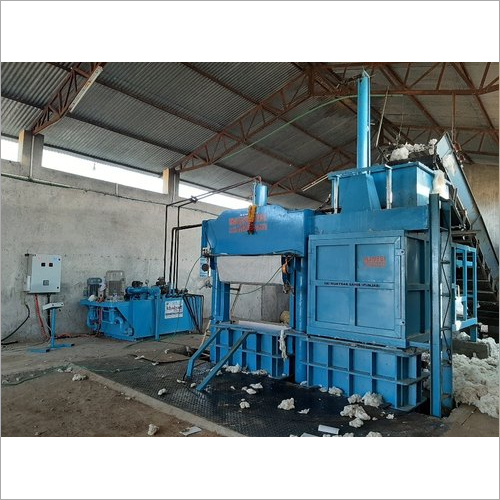 Cotton Bailing Hydraulic Revolving Press Machine