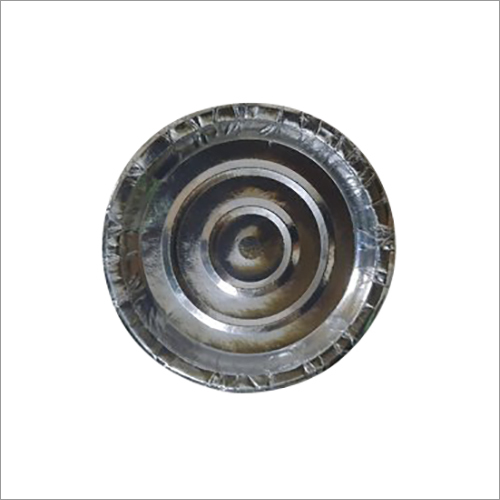 Disposable Silver Paper Bowl - 7 Inch Size, Silver Color | Event & Party Use, Eco-Friendly Disposable Material