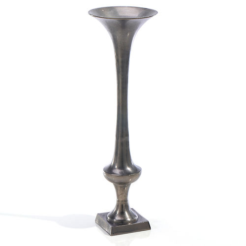 Aluminum Antique Finish Pillar Large Floor Vase Application: Home Decor