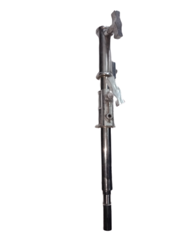 Height Extension Rod - Steel Material, 1-3 Feet Adjustable Size, Silver Finish