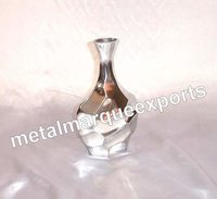Bottle Shape Aluminum Table Top Flower Vase Application: Home Decor