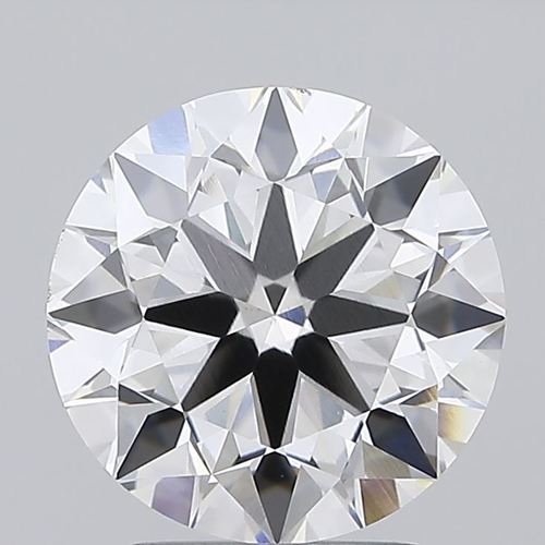 Round Brilliant Cut 2.71ct Lab Grown Diamond CVD F VVS2 IGI Crtified Stone