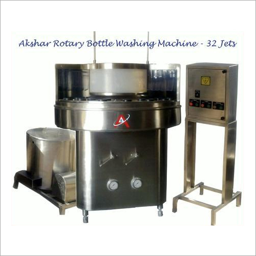 Liquid Pharma Rotary Bottle Washing Machine