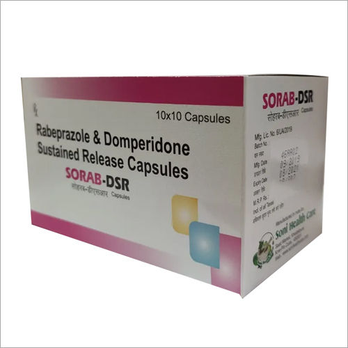 Rabeprazole and Domperidone Sustained Release Capsules