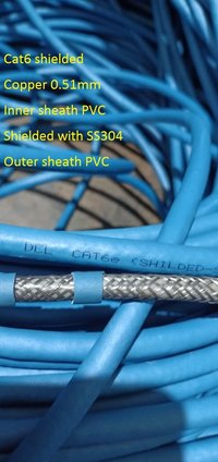 Cat 6 shielded cable