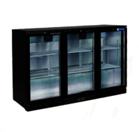 Blue Star 3 Door Back Bar Chiller - Bc350a