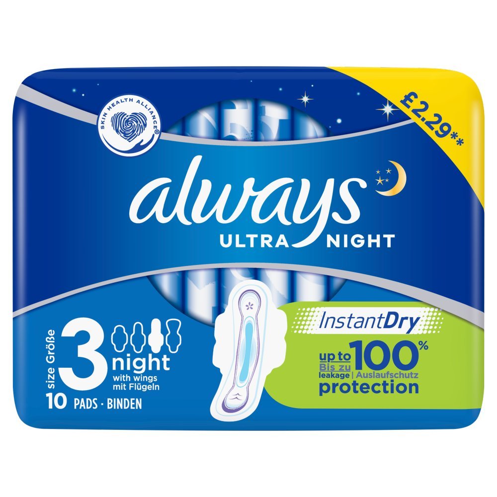 Always Ultra Thin Long Super Pads - Size 2