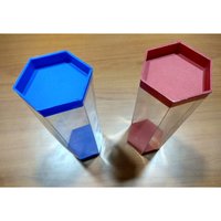 Pvc Hexagonal Box - Versatile Storage Solution, Durable Pvc Material, Customizable Sizes And Designs