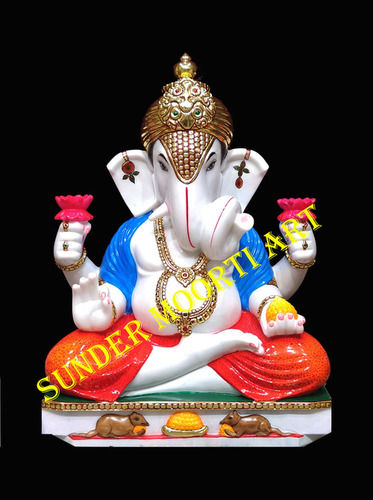 Marble Dagdusheth Ganpati Moorti