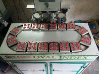 Semi Automatic Multicolor Pad Printing Machine With Conveyor