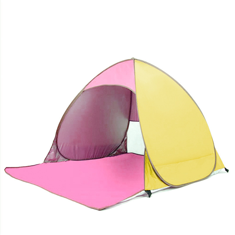 Sunshine Beach Tent outdoor Tent Ultralight Folding waterproof Pop Up Automatic Open Tourist Fish Camping UV-protective Sun Shad