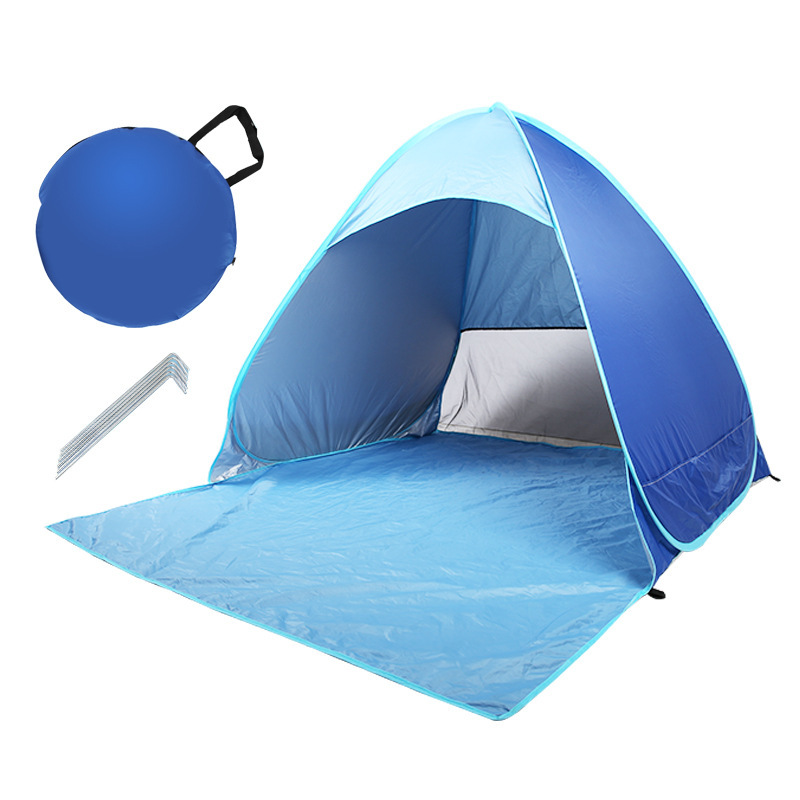 Sunshine Beach Tent outdoor Tent Ultralight Folding waterproof Pop Up Automatic Open Tourist Fish Camping UV-protective Sun Shad