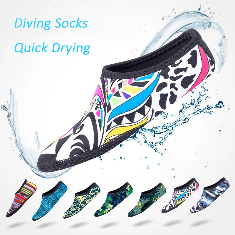Beach Socks Diving Socks Unisex Swimming Shoes Surfing Shoe Non Slip For Summer Water Dive Surf Raft Boat Yoga Beach