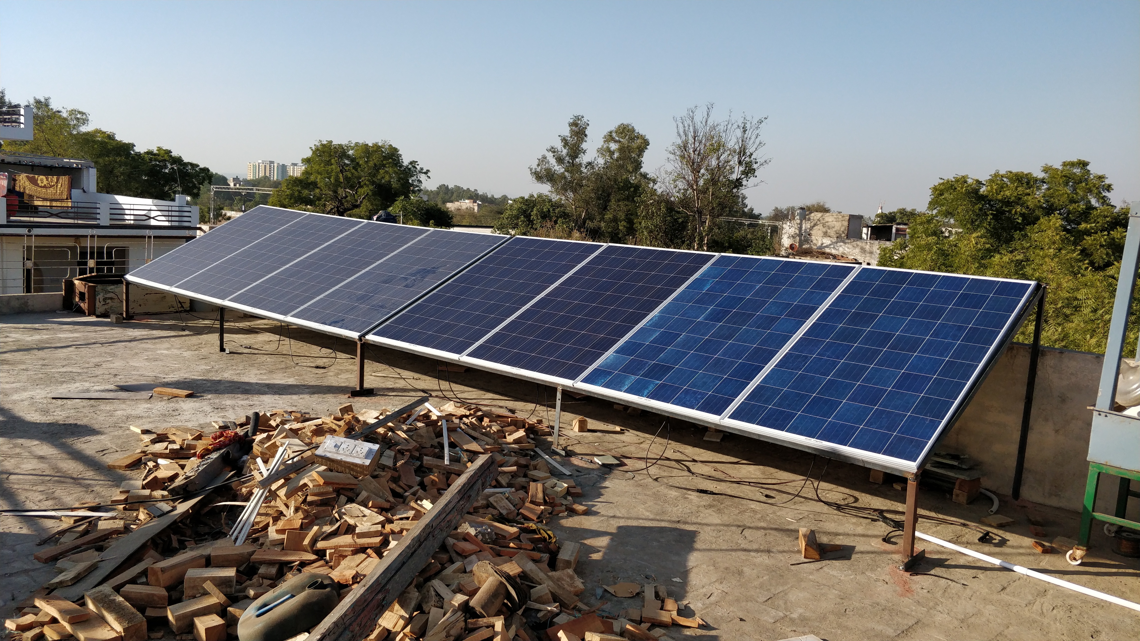 Hybrid Solar Power Plant
