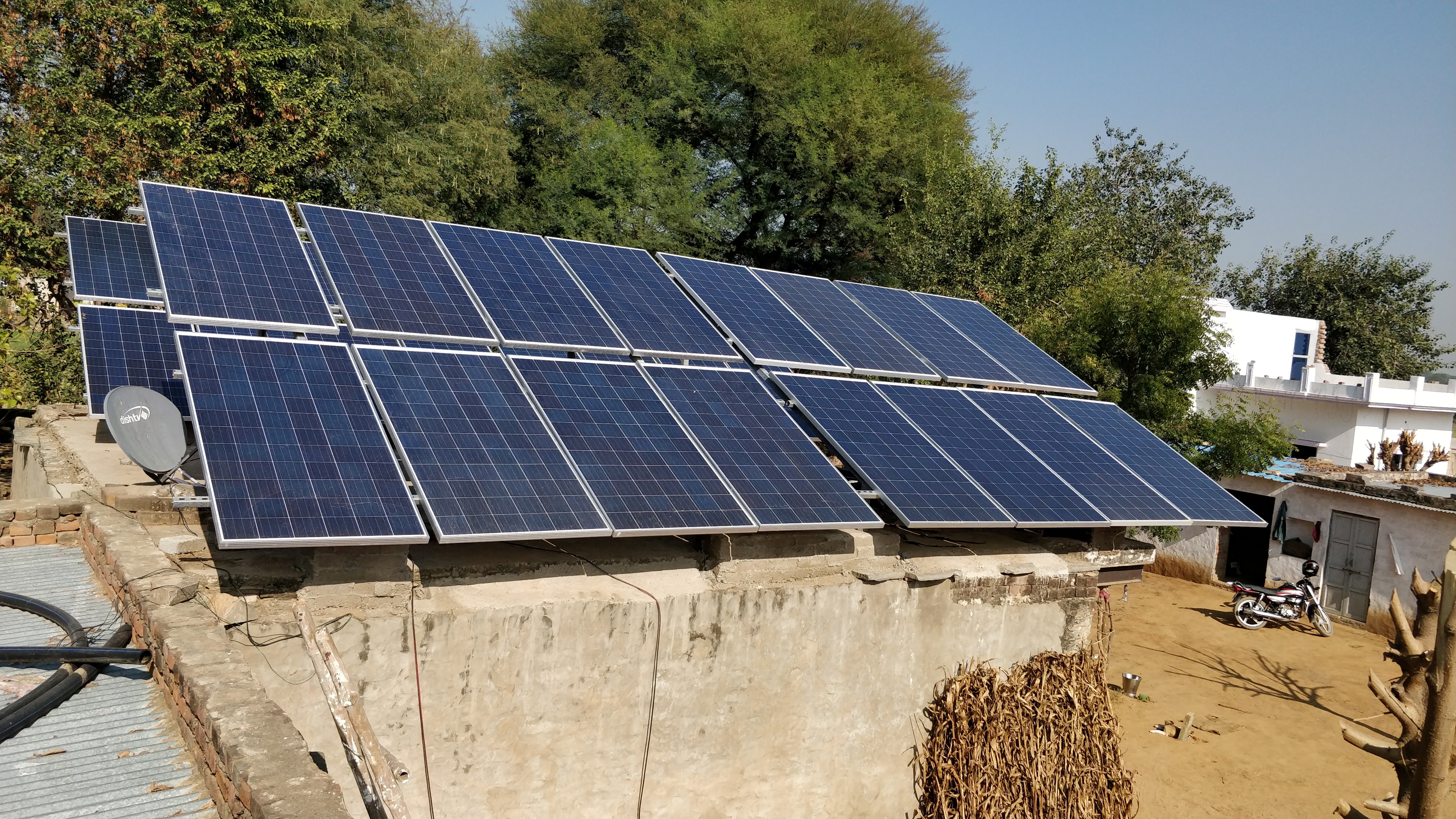 Hybrid Solar Power Plant