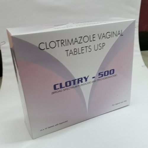 Clotry -500 (Clotrimazole Vaginal Tablets Usp)