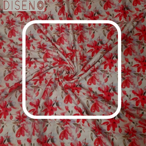Baby Satin Digital Print Fabric