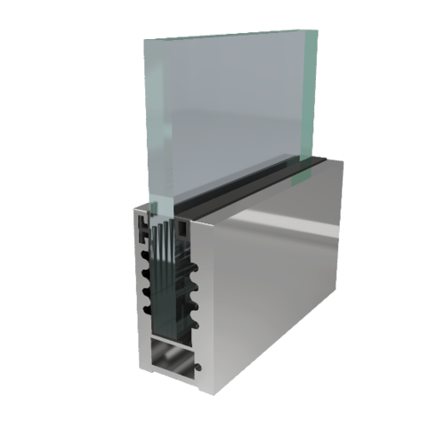 62x33mm Aluminium Channel