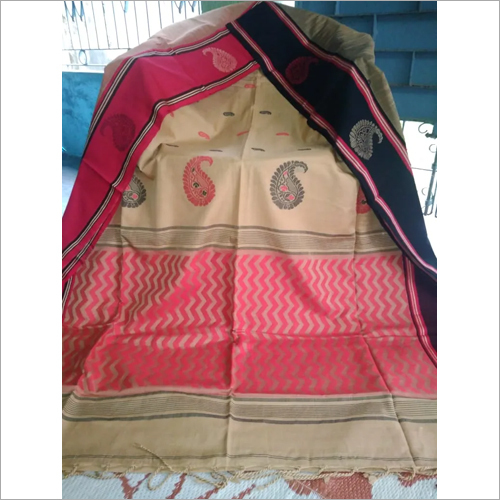 Various Color Available Khadi Cotton Handloom Sarees