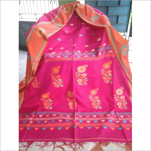 Various Color Available Khadi 100 Percent Cotton Handloom Sarees