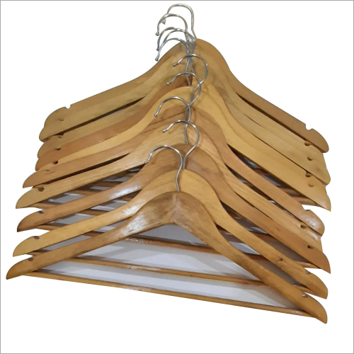 Clothes Wooden Hanger By SAI BABA INTERLINING