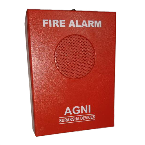Hooter Metal Body Fire Alarm