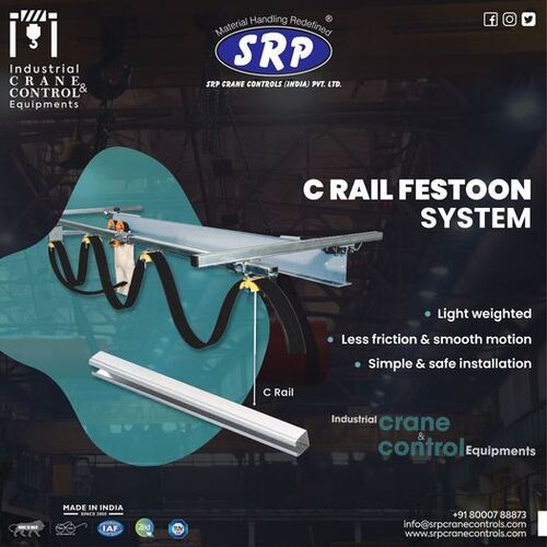 C Rail Festoon System By SRP CRANE CONTROLS (INDIA) PVT. LTD.