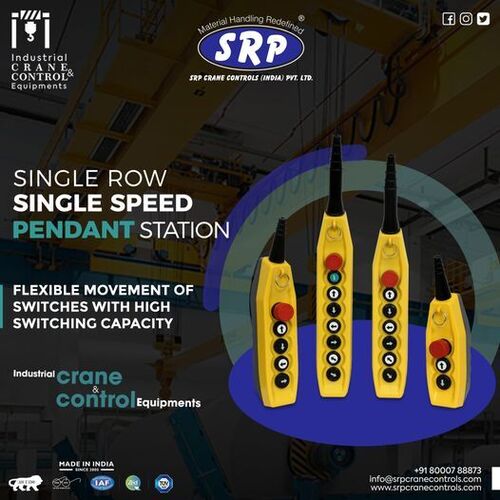 Crane Pendent Push Button Station By SRP CRANE CONTROLS (INDIA) PVT. LTD.
