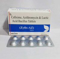 Cefixime Azithromycin Lactic Acid Bacillus tablet